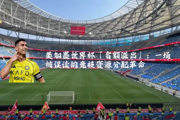 美加墨世界杯「名额溢出」：一场被误读的竞技资源分配革命